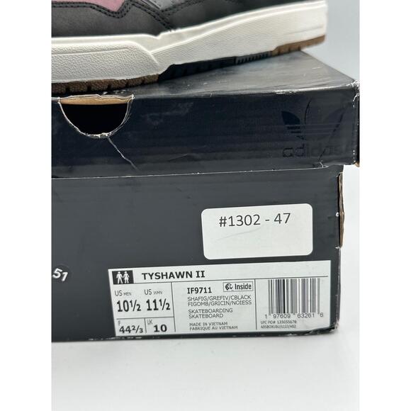 Adidas‎ Tyshawn II Shadow Fig IF9711 Sz 10.5M/11.5W DS w/ OG Box - Picture 11 of 11